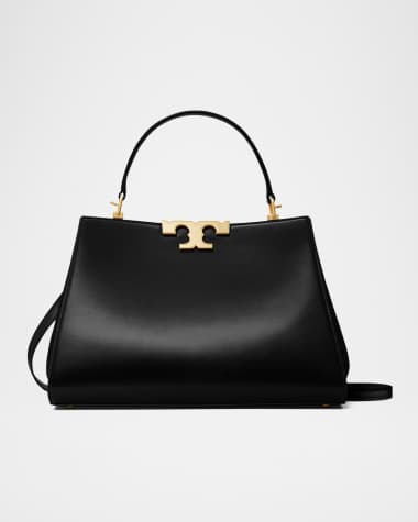 Tory Burch Thea Drawstring Leather Backpack Black, $495, Neiman Marcus