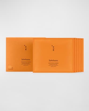 Sulwhasoo Concentrated Ginseng Renewing Masks, 5 Sheets