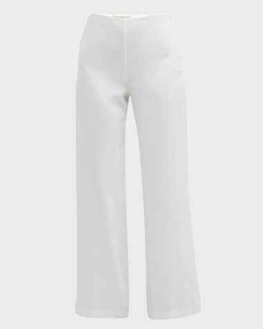 Sachin & Babi Rowen High-Rise Flare Crepe Pants