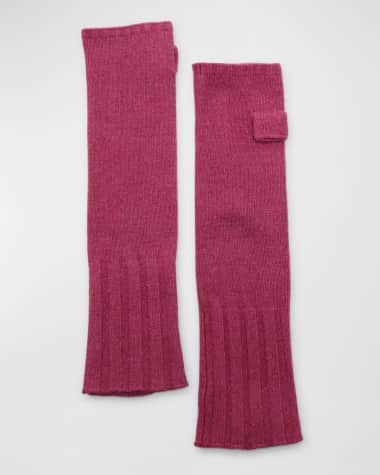 Portolano Long Cashmere Fingerless Gloves