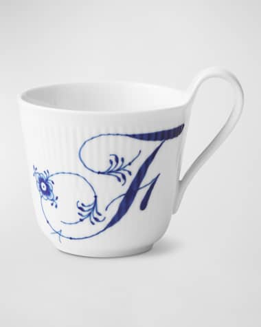Royal Copenhagen Alphabet Fluted Mug
