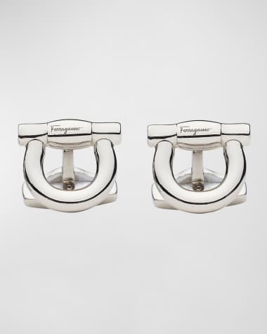 Ferragamo Men's Gancini Cufflinks