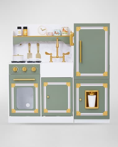 Teamson Kids Kid's Deluxe Play Kitchen and Accessories