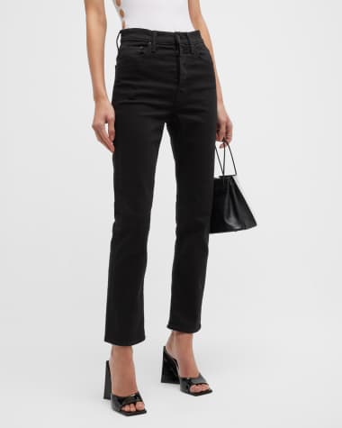 MOTHER The Tomcat Ankle Straight-Leg Jeans