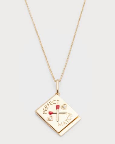 Sydney Evan 14K Gold Perfect Match Locket Necklace