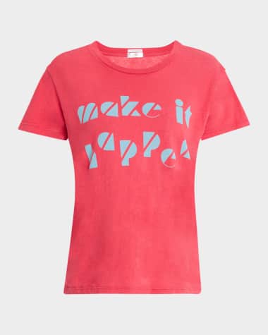 MOTHER The Boxy Goodie Goodie Crewneck Tee