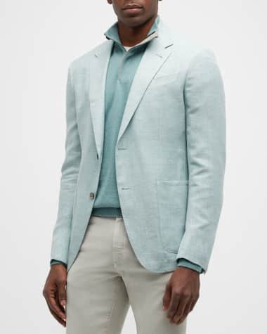 ZEGNA Men's Micro-Structure Sport Coat