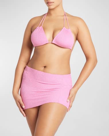 bond-eye swim Dara Crinkled Swim Top/Skirt