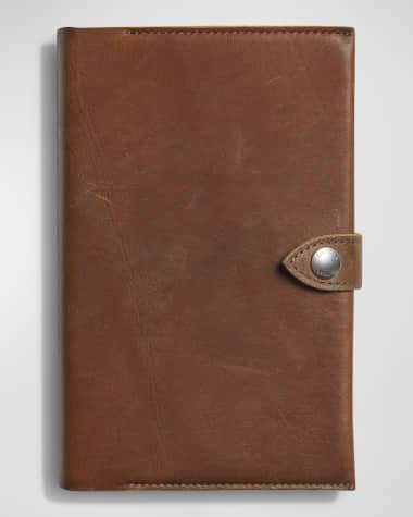 Shinola Men's NM Exclusive Leather Journal and Pen Boxed Gift Set