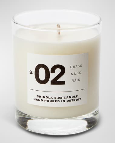 Shinola Men's Hand Poured Soy-Blend Candle with Matchbox