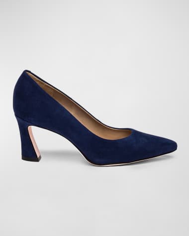 Bernardo Faryn Suede Pumps