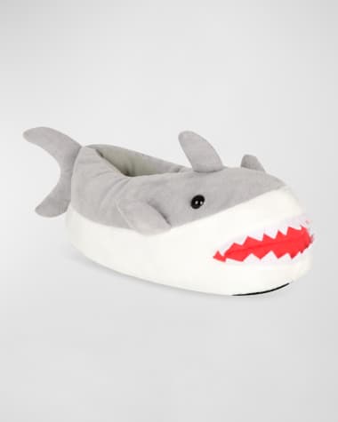 Iscream Kid's Shark Bite Slippers, Size M-L