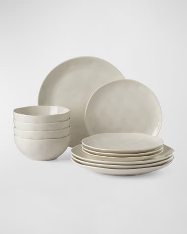 Lenox Bay Colors 12-Piece Dinnerware Set