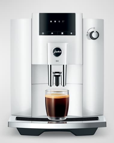 JURA E4 Piano White Coffee & Espresso Machine