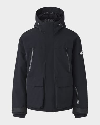 Mackage Men's Frost-Z Waterproof Hooded Down Ski Jacket