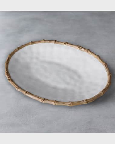 Beatriz Ball Vida Bamboo Large Oval Platter
