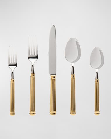 Hampton Forge Zephyr 28-Piece Flatware Set with Chopsticks