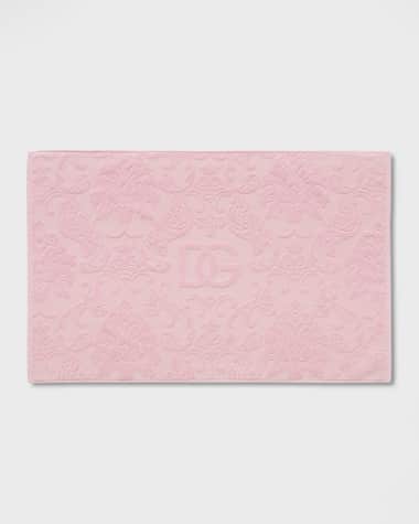 Dolce&Gabbana Casa DG Logo Cotton Bath Mat