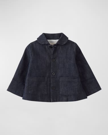 Vild - House of Little Kid's Eco Denim Jacket, Size Newborn-6M
