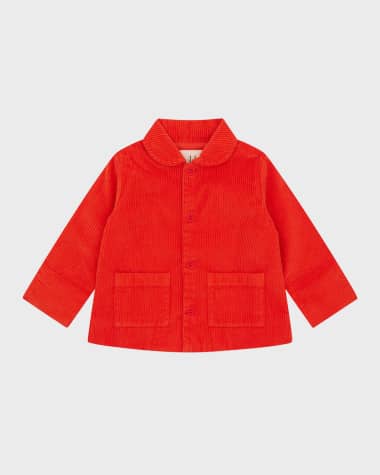 Vild - House of Little Kid's Collared Corduroy Jacket, Size Newborn-6