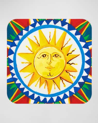 Dolce&Gabbana Casa Reversible Paper Coasters, Set of 12