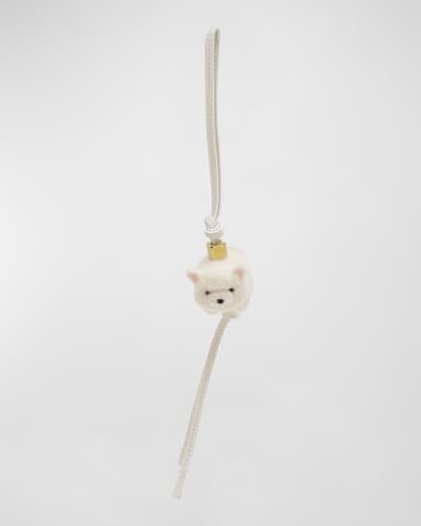 Loewe Chow Chow Charm in Felt