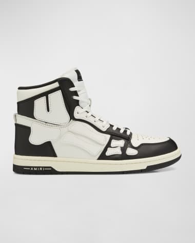 Amiri Men's Skel-Top Hi Leather Bones High-Top Sneakers