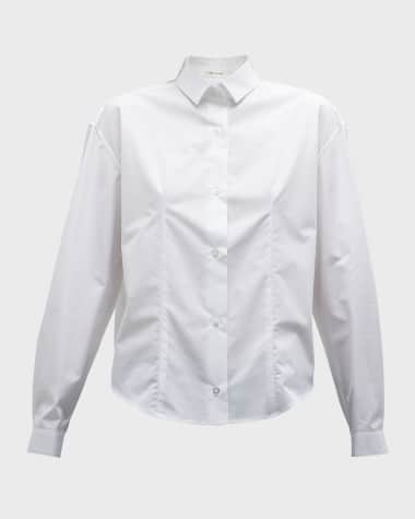 THE ROW Baltica Classic Button-Front Shirt