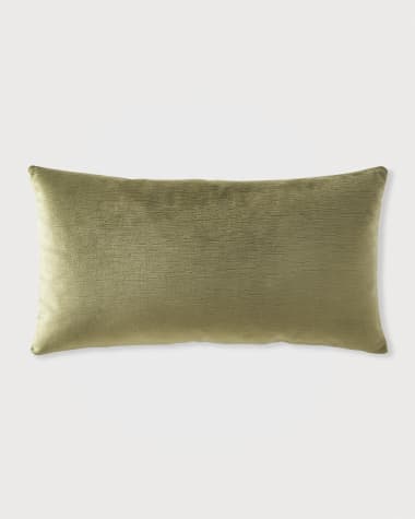Austin Horn Collection Brussels Velvet Lumbar Pillow, 13x24"