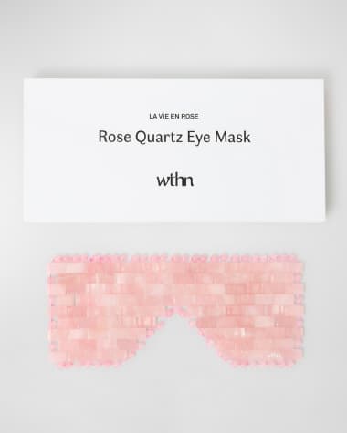 WTHN Rose Quartz Eye Mask