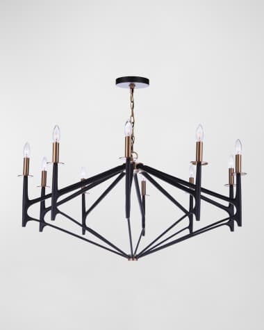 Ellington The Reserve 10 Light Chandelier