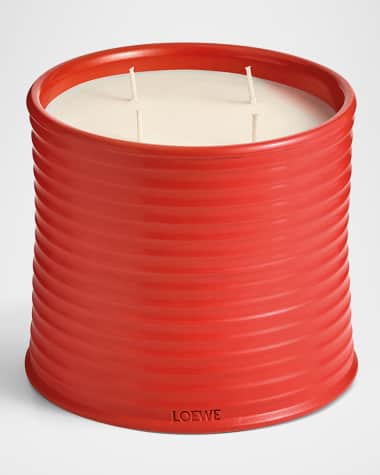 Loewe Large Tomato Leaves Candle, 74.8 oz.
