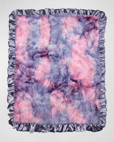 Boogie Baby Kid's Pink & Lilac Swirl Blanket