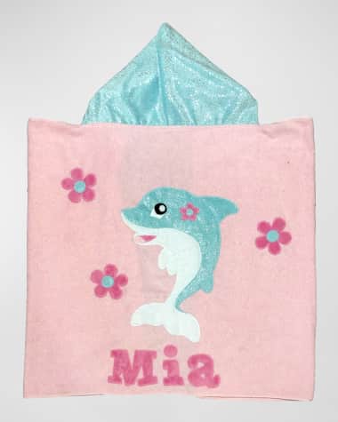 Boogie Baby My Friend Flip Personalized Hooded Towel