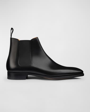 John Lobb Men's Kensington Leather Chelsea Boots