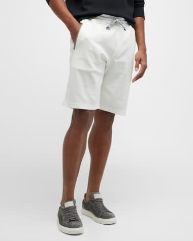 Brunello Cucinelli Men's White Clothing at Neiman Marcus