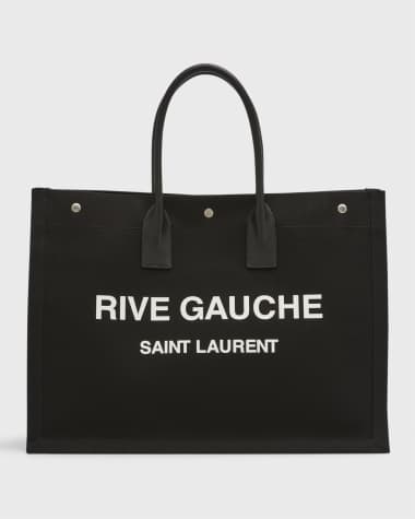 Saint Laurent Rive Gauche Tote Bag in Canvas