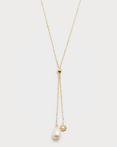 Diamond Dome Pendant Necklace – POPPY FINCH
