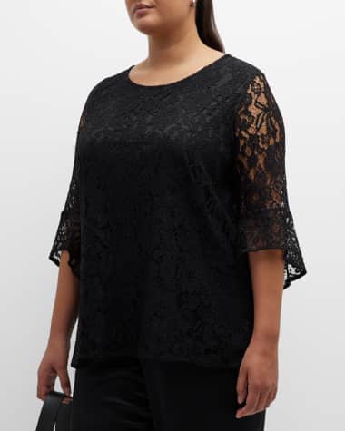 Women s Plus Size Tops Sweaters Neiman Marcus