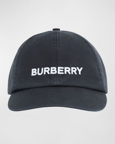 Burberry Men's Blue Hats & Scarves | Neiman Marcus