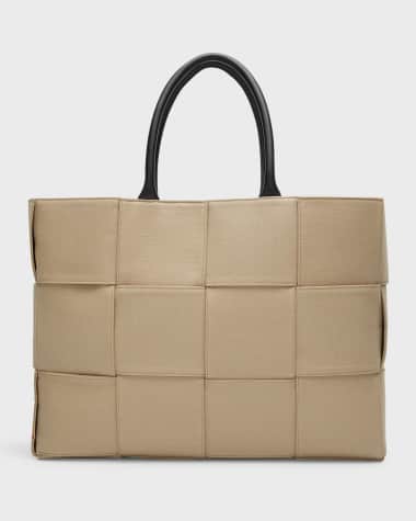 Bottega Veneta Men's Arco Canvas Tote Bag