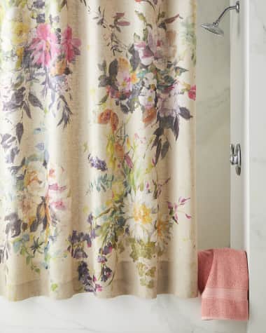 Louis Vuitton Luxury Bathroom Set Shower Curtain Style 02