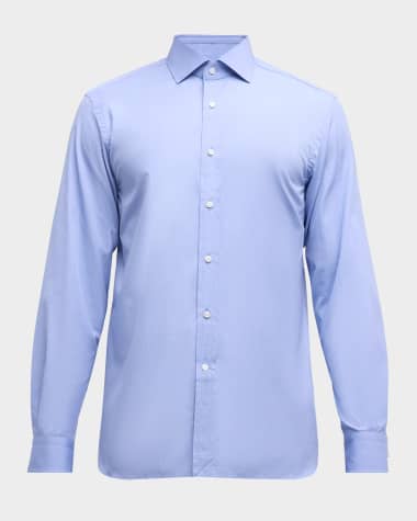 Blue Men's Designer Dress Shirts | Neiman Marcus