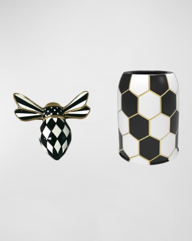 MacKenzie-Childs Queen Bee Hostess Set