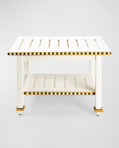 MacKenzie-Childs Apothecary Bath Bench