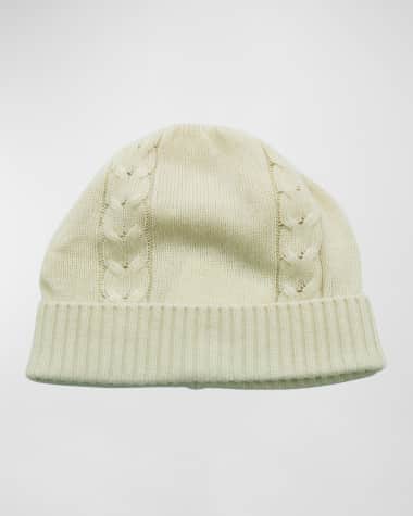 Bergdorf Goodman Men's Cable-Knit Beanie Hat