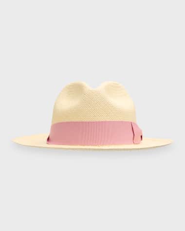 Sensi Studio Panama Hat With Italian Bow Band