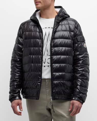 Men's winter jacket - grey melange C552