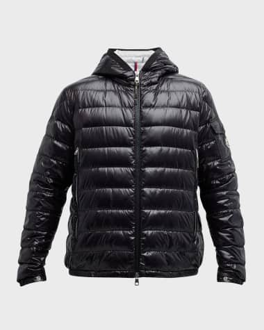 Men's winter jacket - grey melange C552