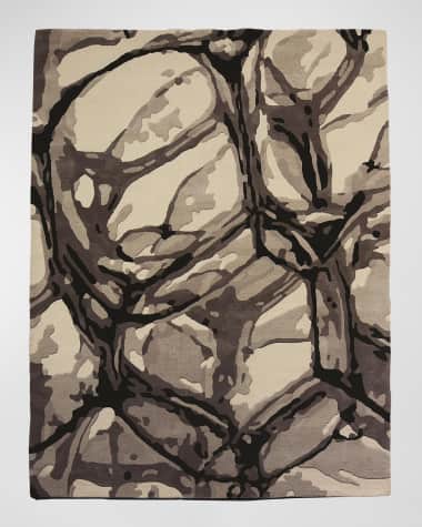 Global Views Eyes on the World Hand-Tufted Rug, 6' x 9'